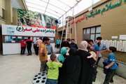 ایستگاه صلواتی به مناسبت رحلت حضرت امام خمینی ره وگرامیداشت یاد و خاطره شهدای خدمت